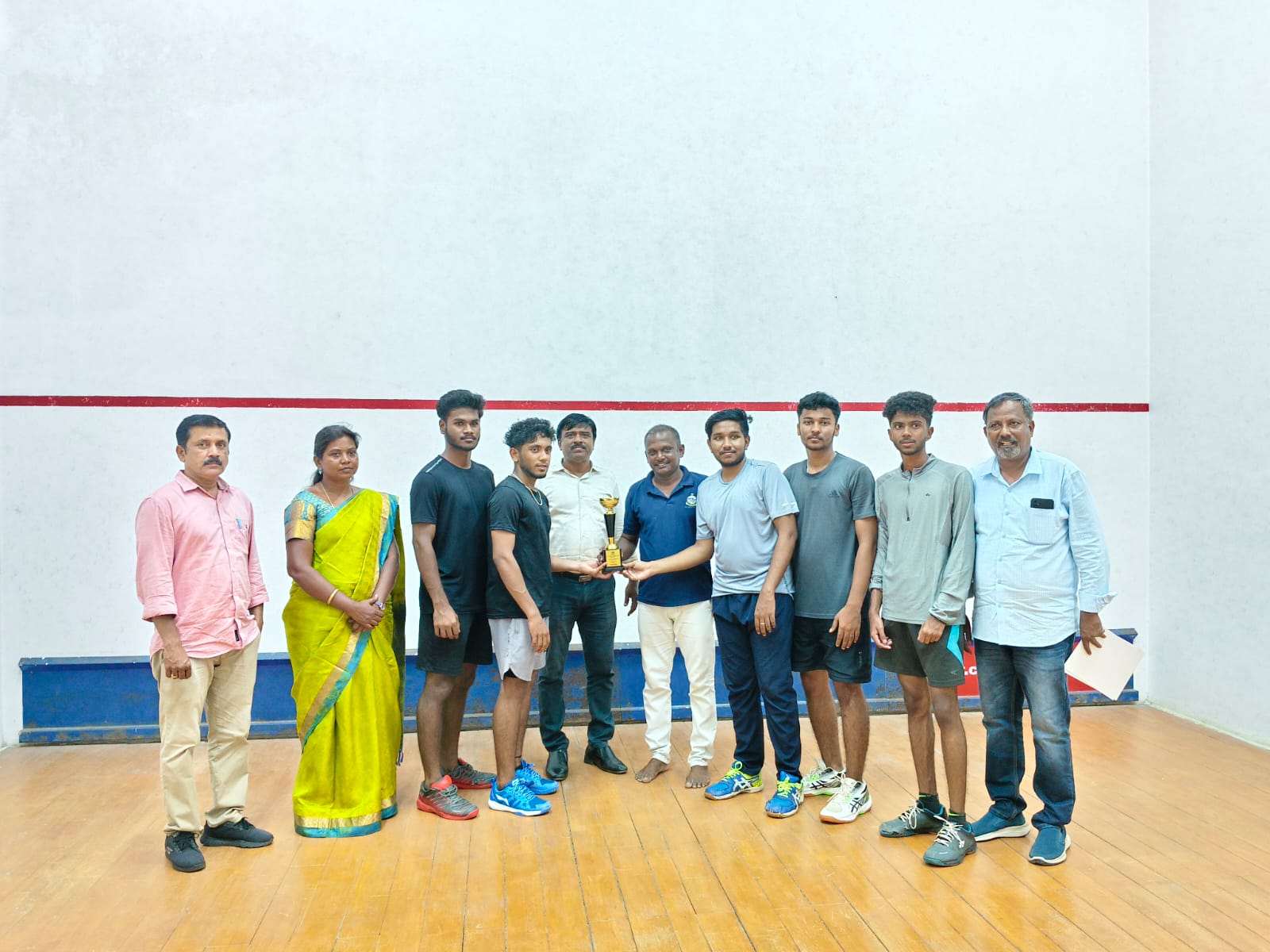Anna University Inter Zone Squash Men Third