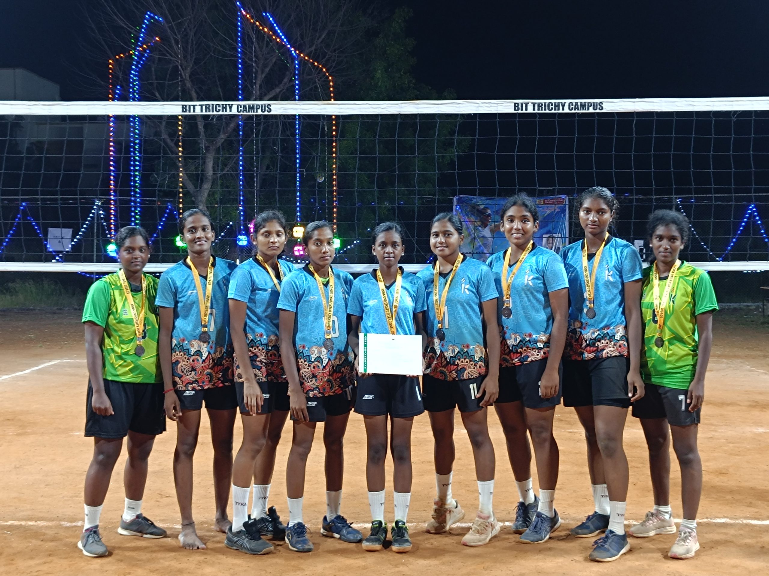Anna University Inter Zone Volleyball Women Third