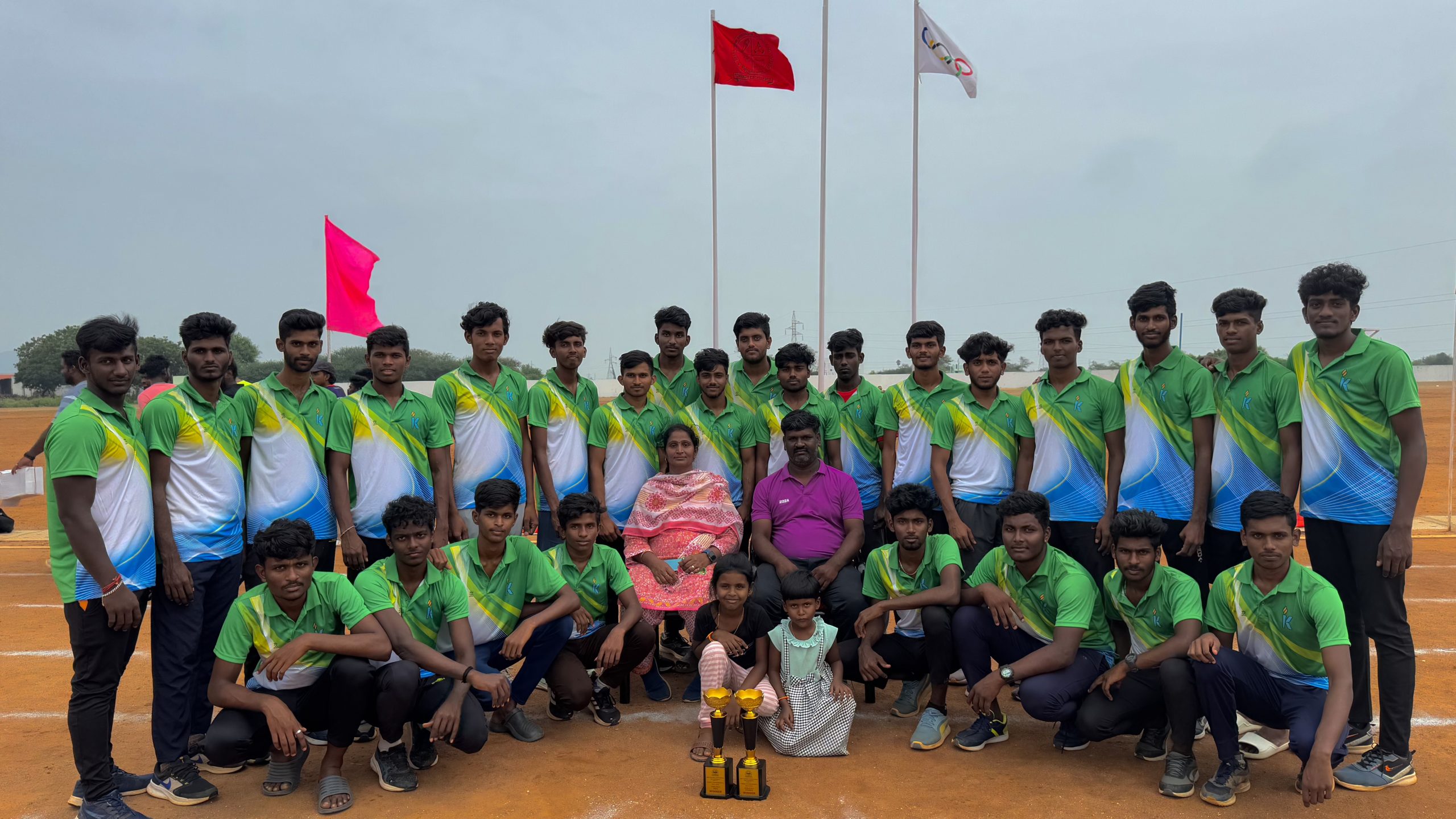 Anna University Zone 14 Athletics Men Overall Championship