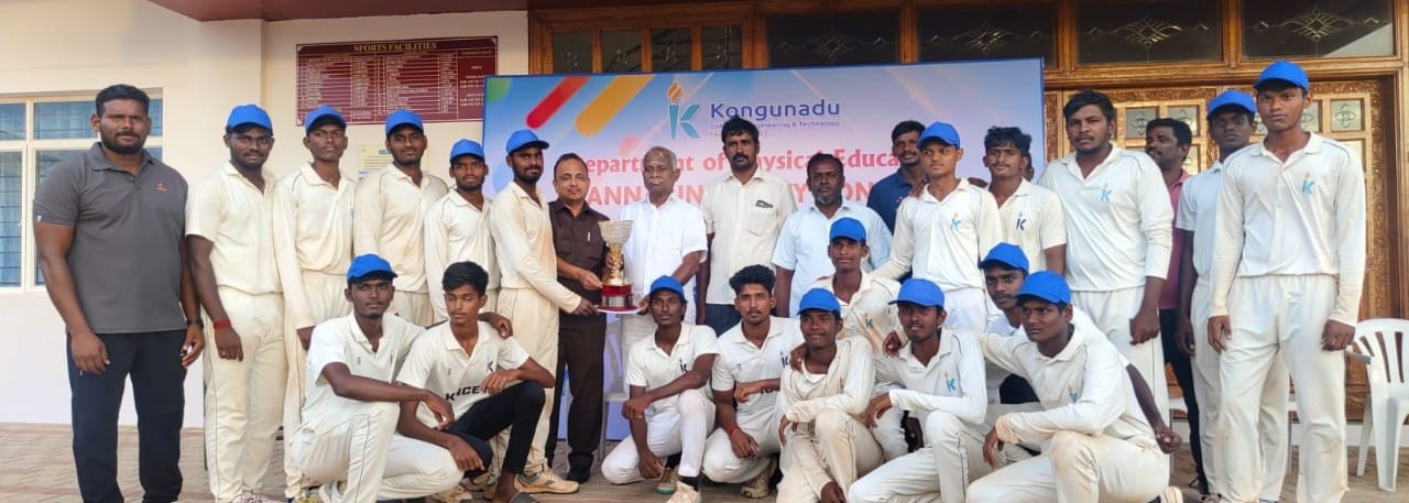 Anna University Zone 14 Cricket Men Winner