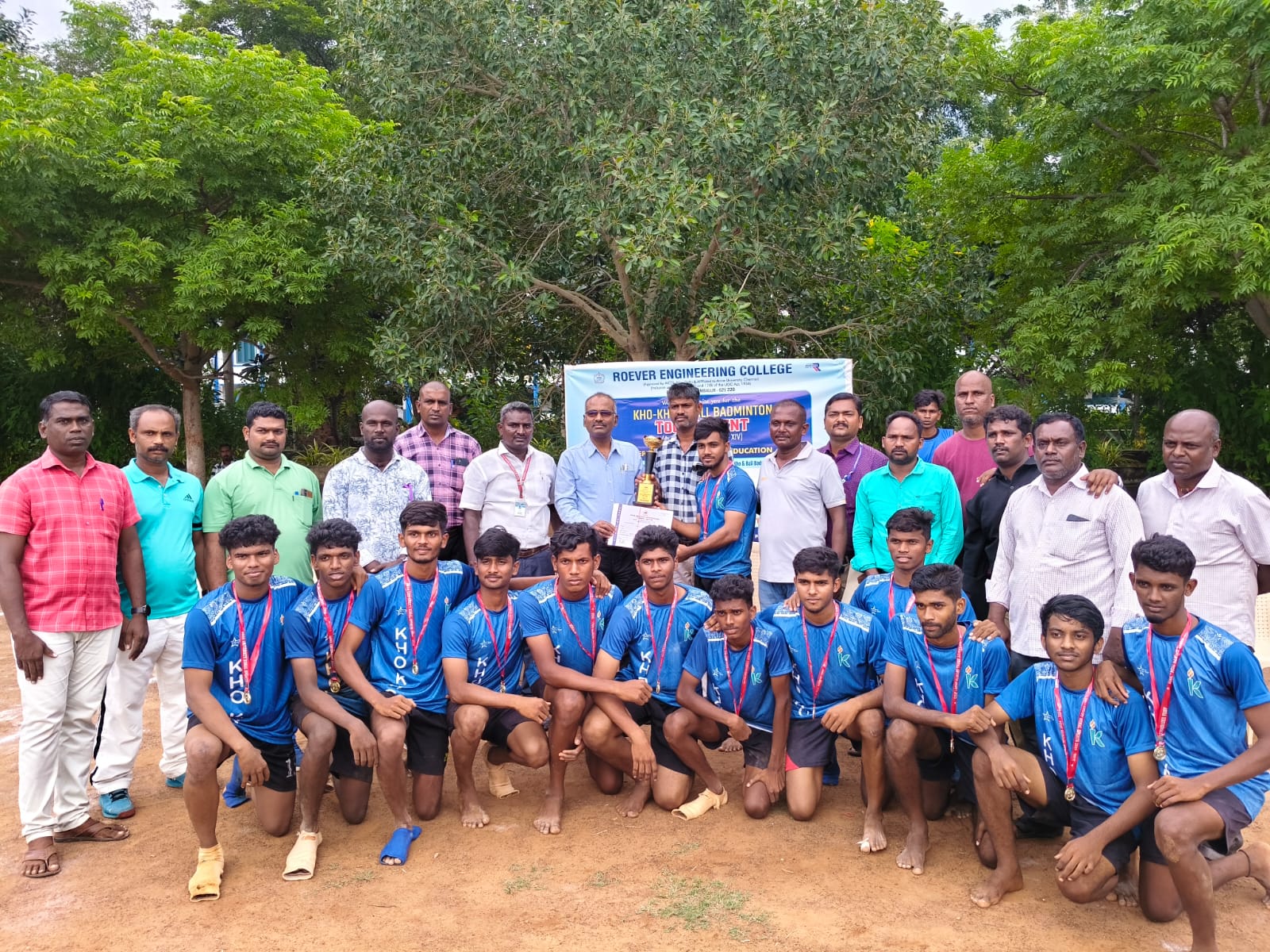 Anna University Zone 14 Kho-Kho Men Winner