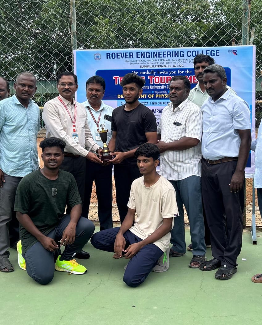 Anna University Zone 14 Tennis Men Third