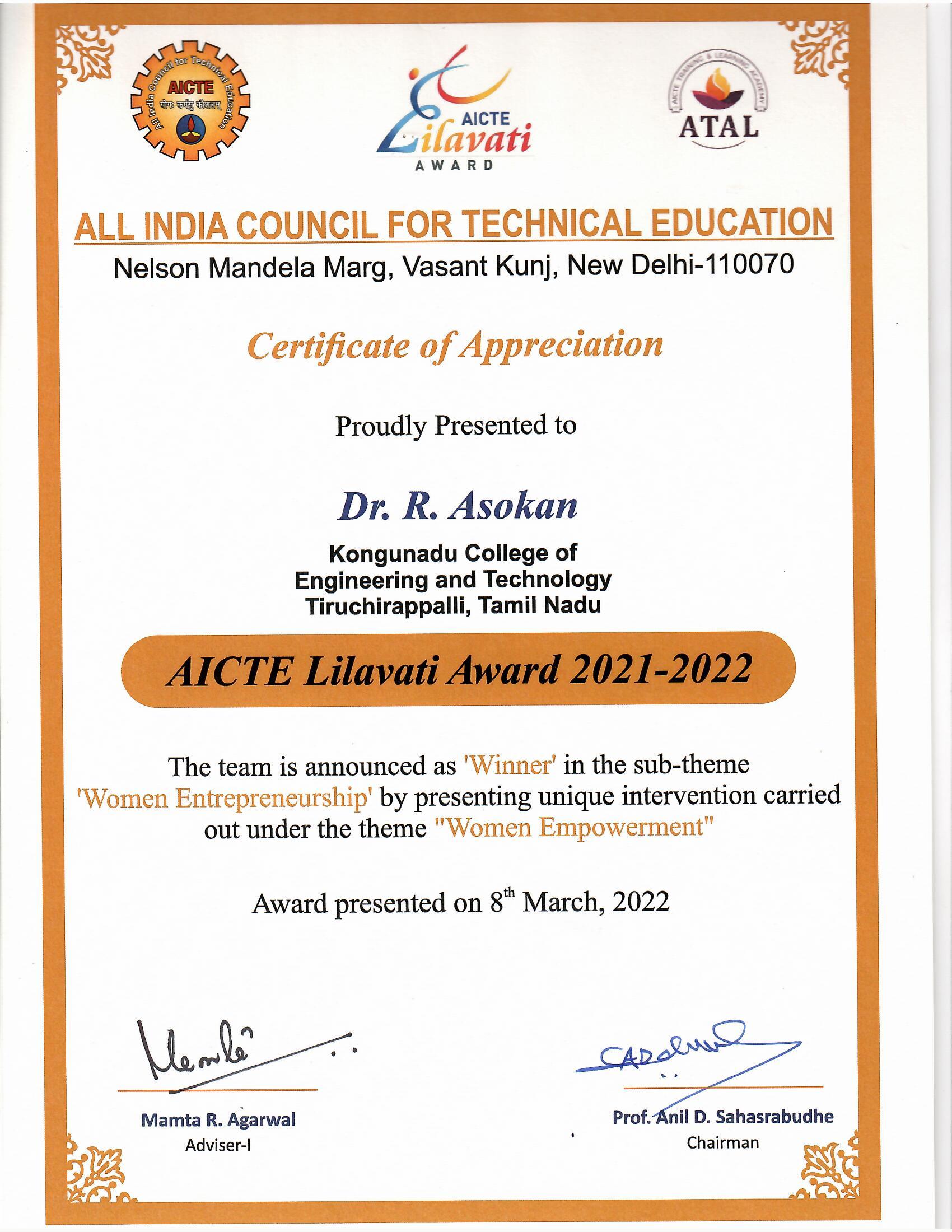Asokan Lilavati