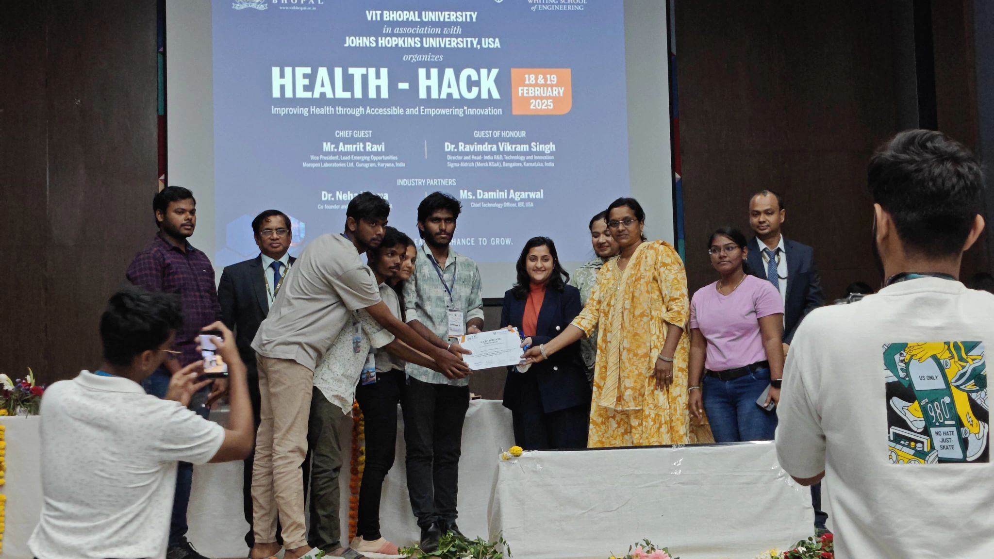 Top 10 VIT Bhobal HAckathon