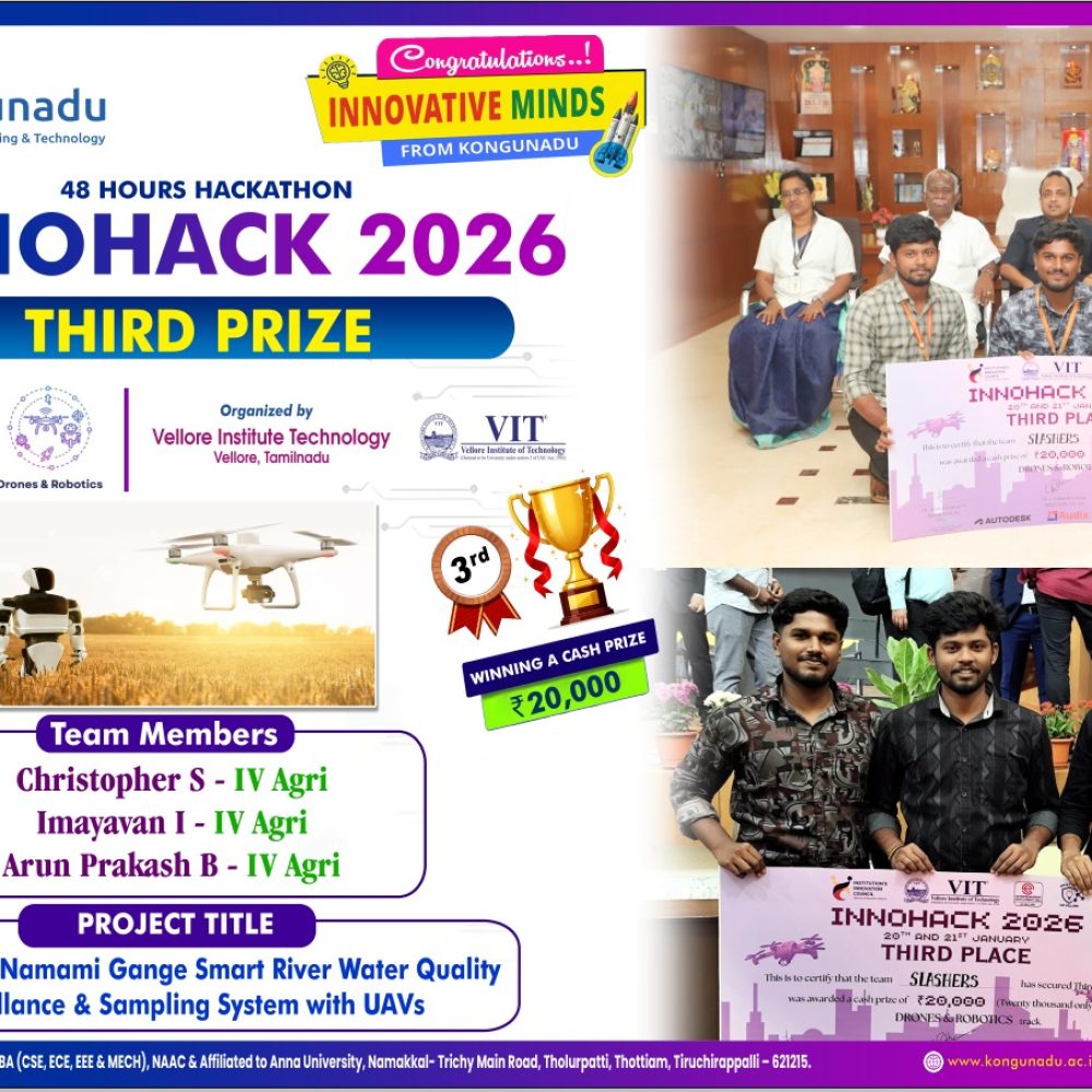 4 VIT 3rd Prize 20000