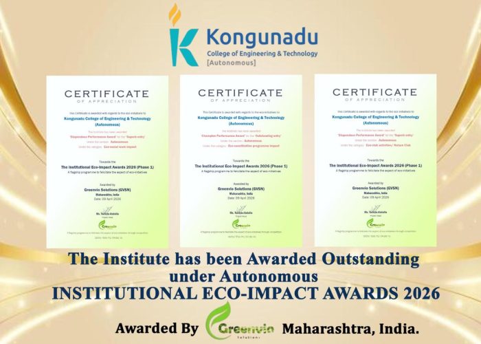 Institituional Best EcoImpact Award 2026